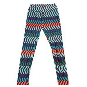 LuLaRoe Chevron Leggings One Size